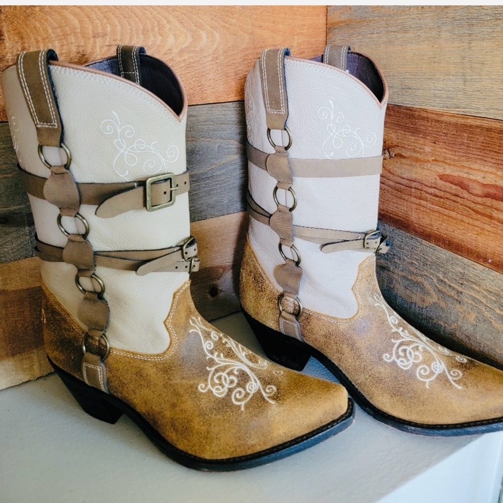 Rockin Country Womens Western Boots Size 12M